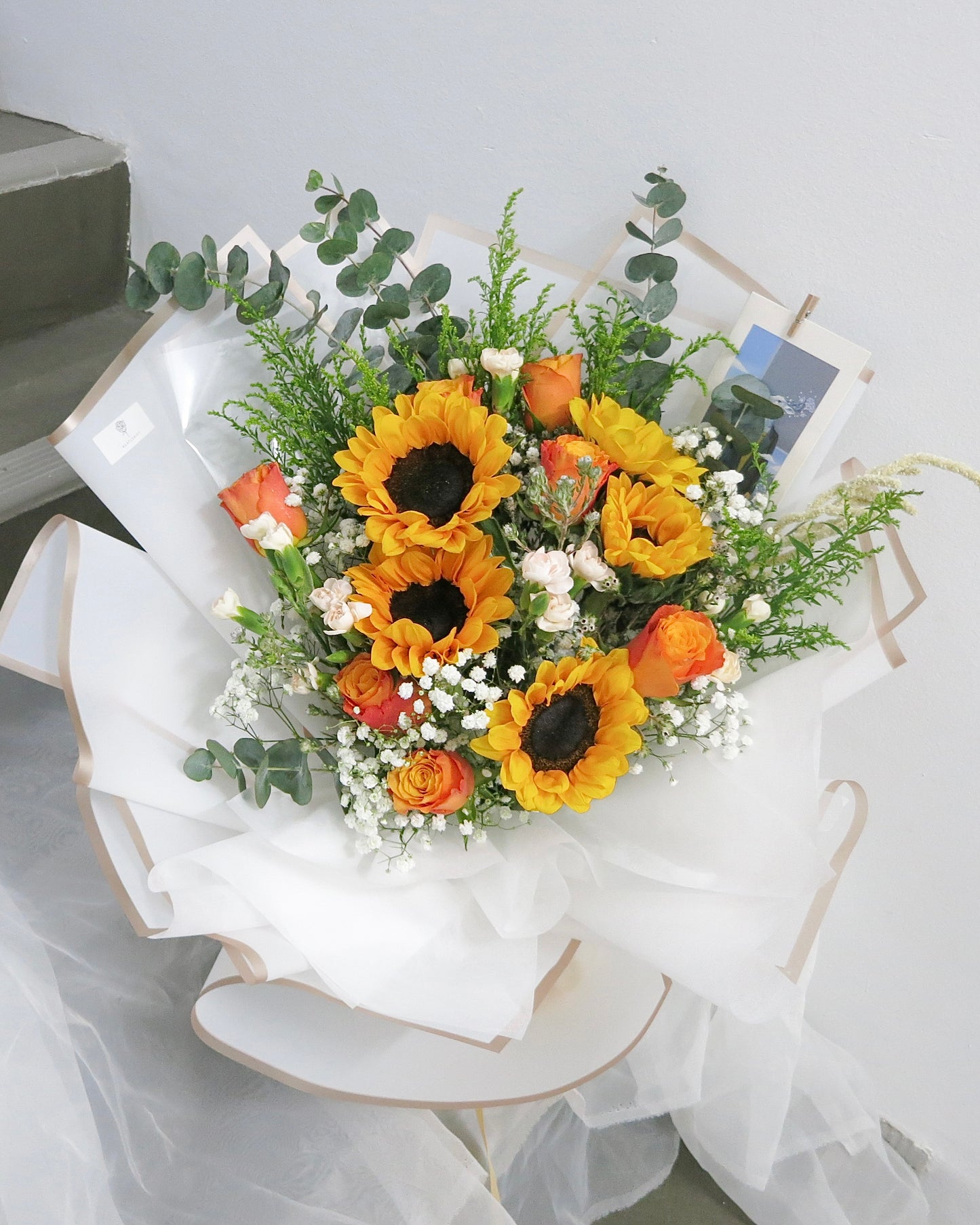 Yellow Theme Freestyle Bouquet