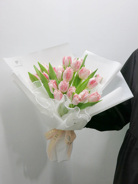 24 Pink Tulips