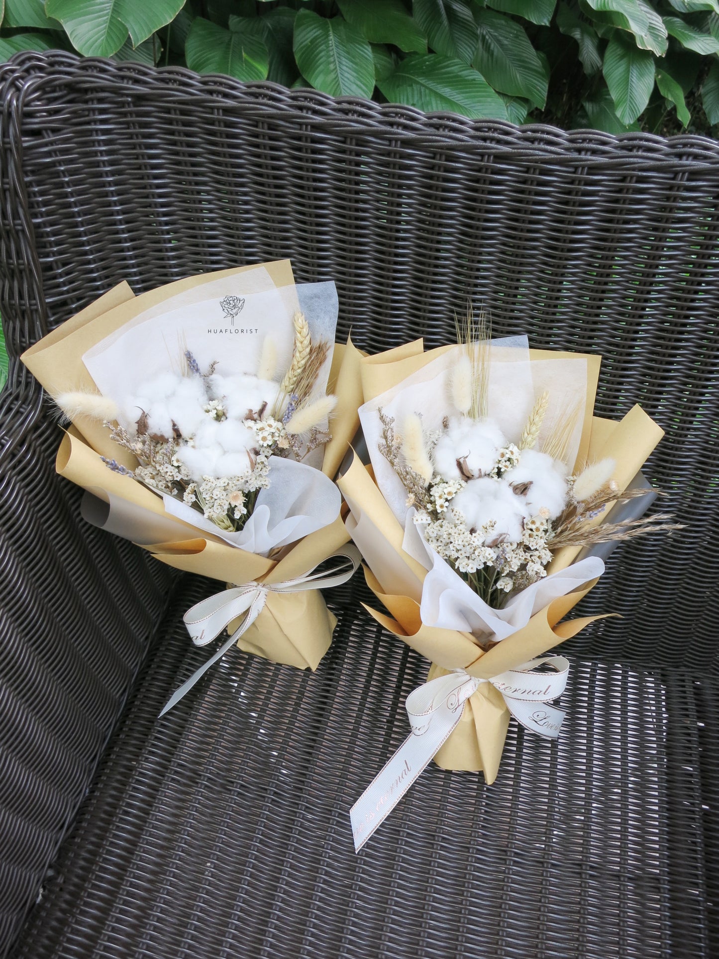 Rustic Organic Cotton Bouquet