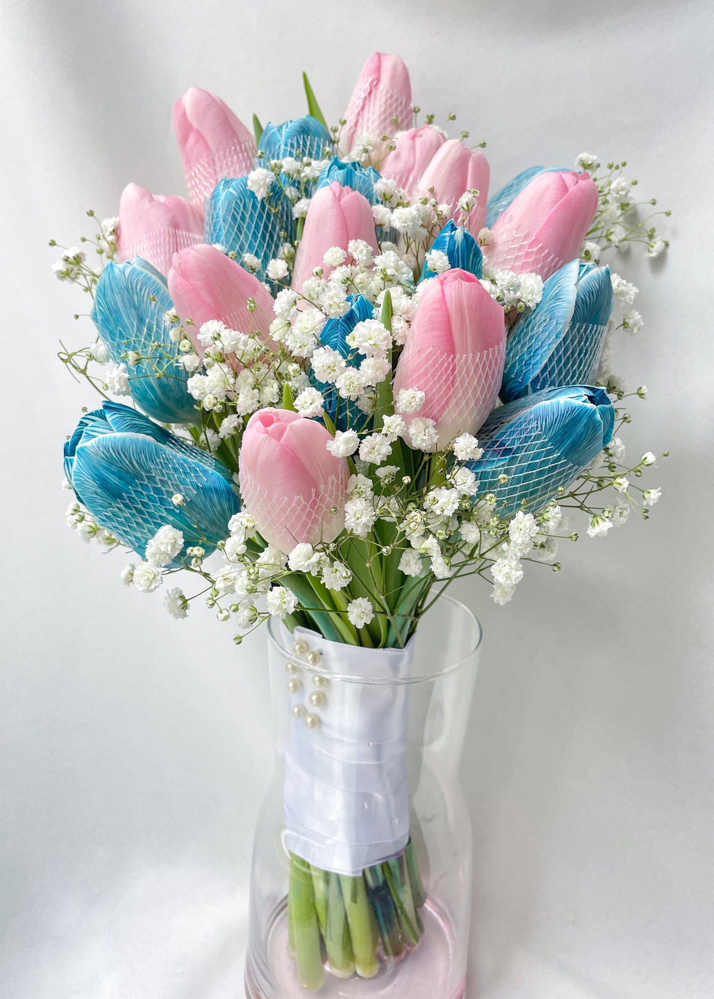 Two-Tone Bridal Tulips