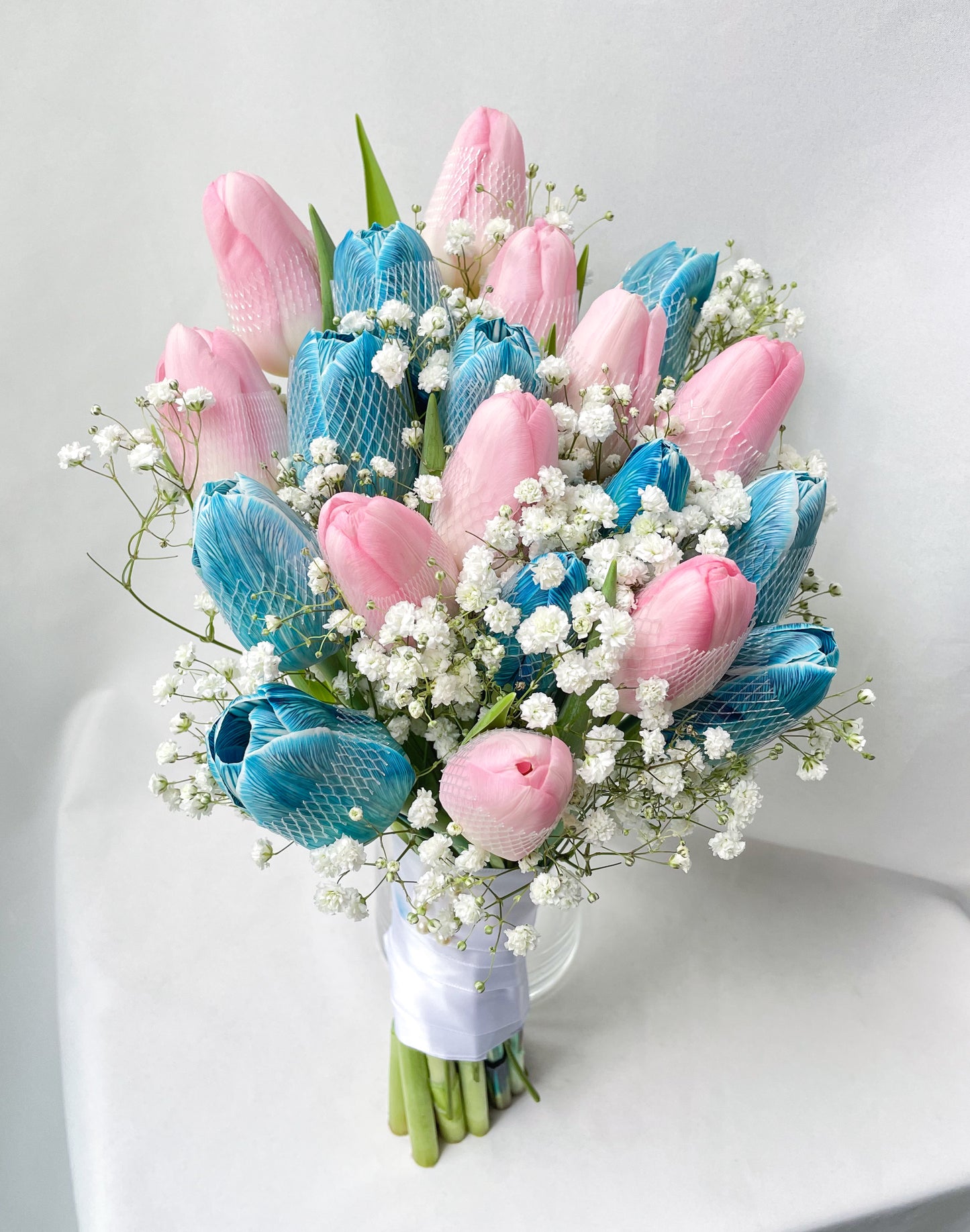 Two-Tone Bridal Tulips