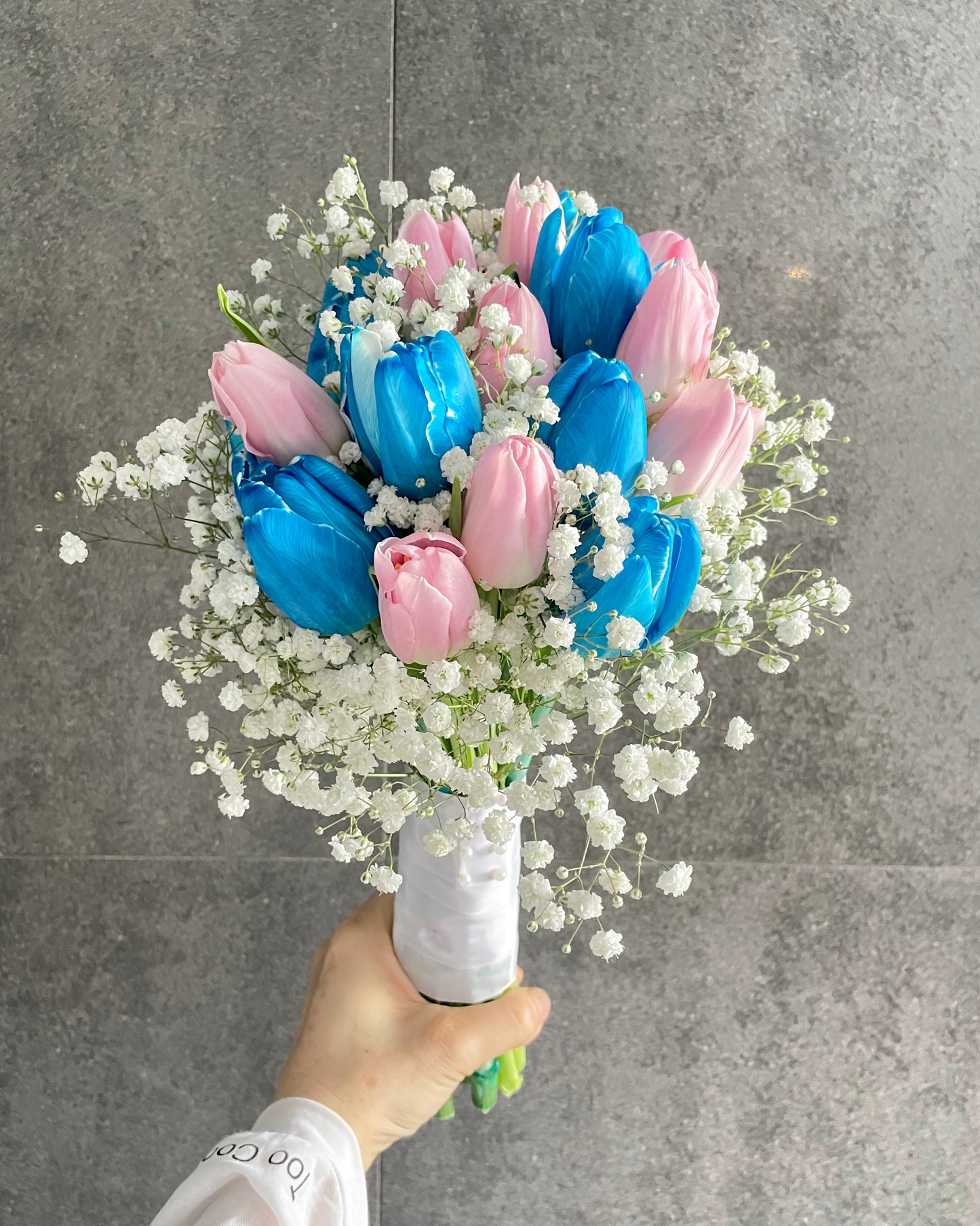 Two-Tone Bridal Tulips