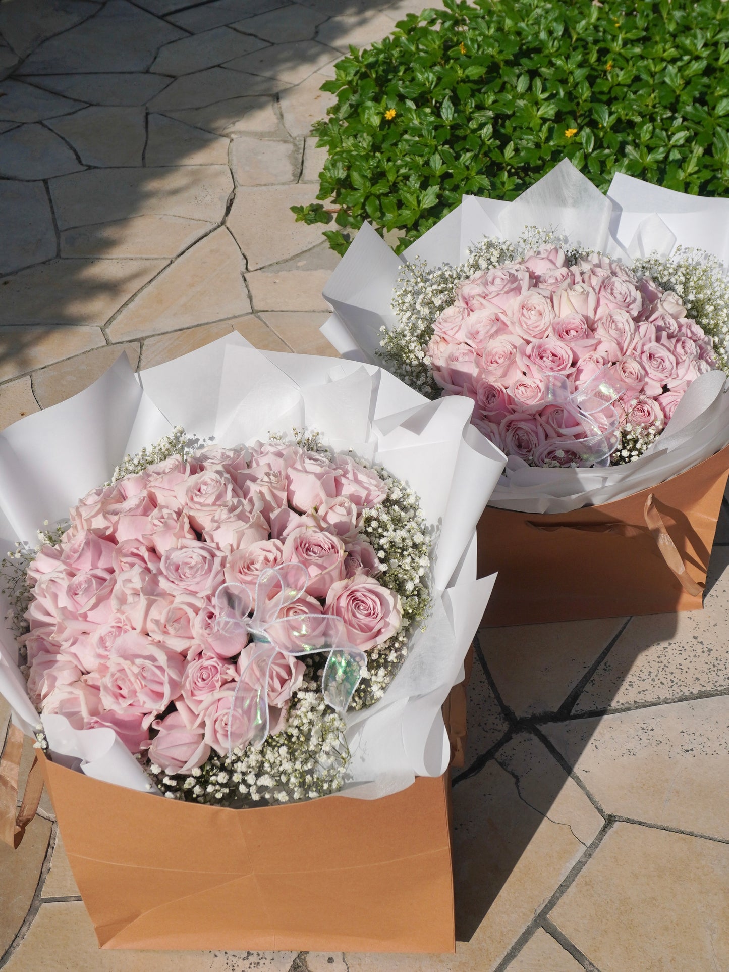 Pearly Pink 52 Roses