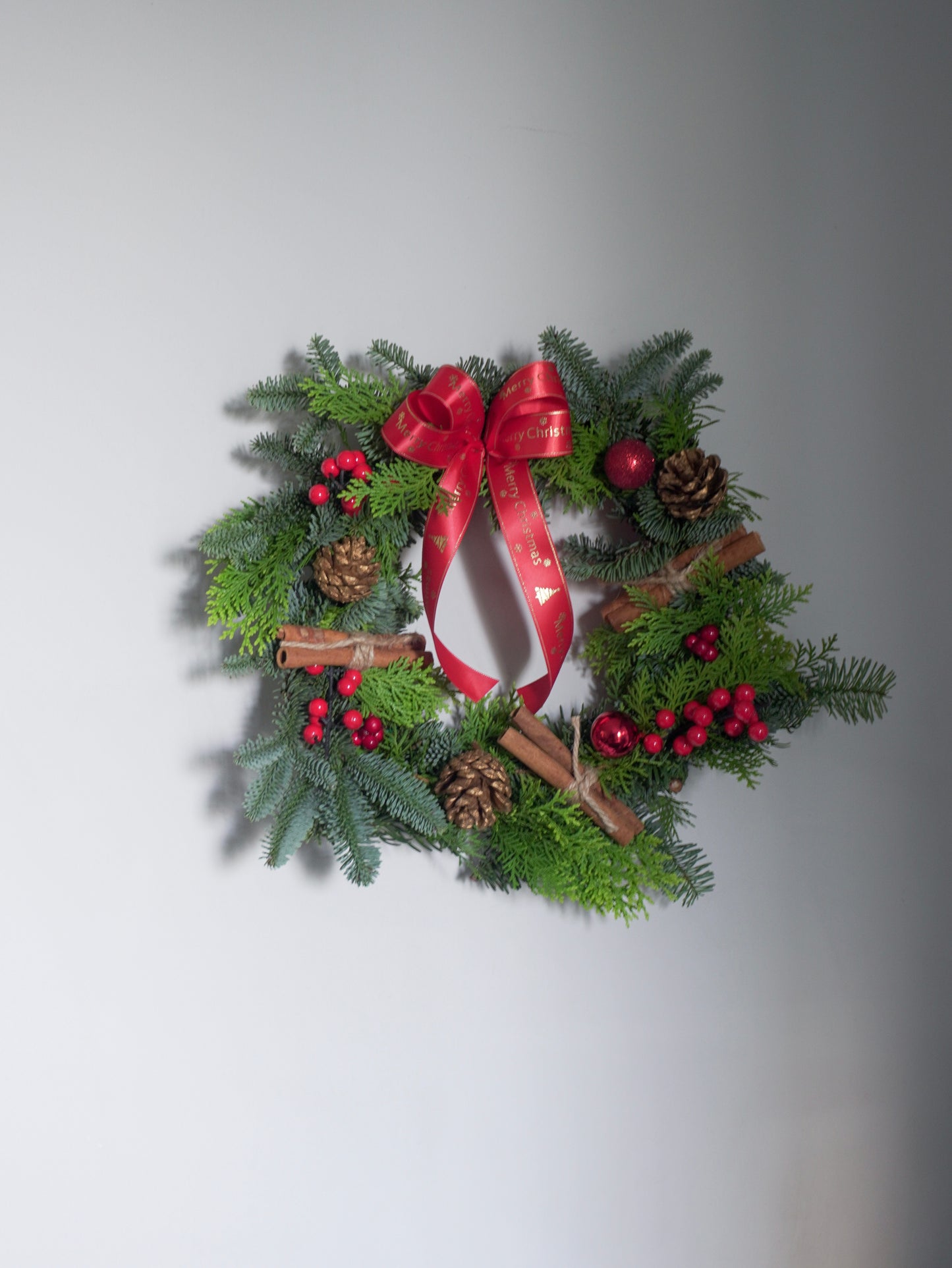 Holly Christmas Wreath