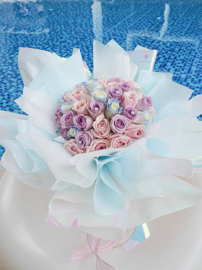 48 Pastel Roses