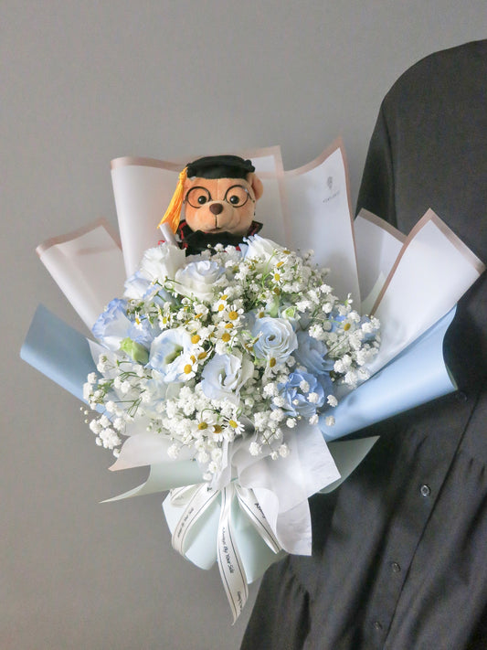 Eustoma Graduation Bouquet