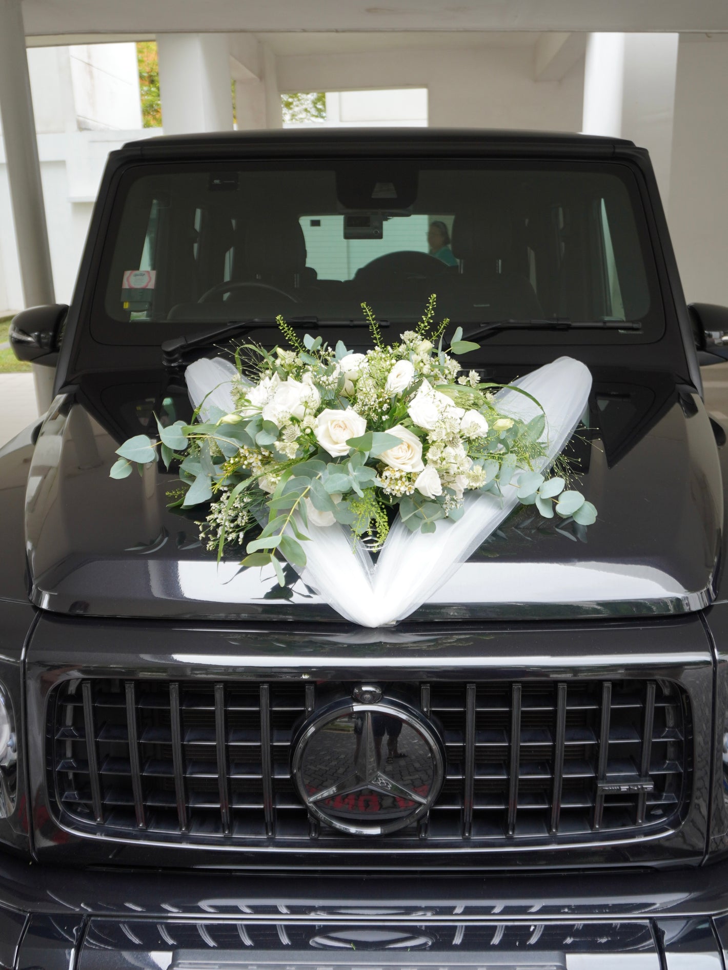 Hochzeitsauto  Wedding car decorations, Bridal car, Wedding car deco