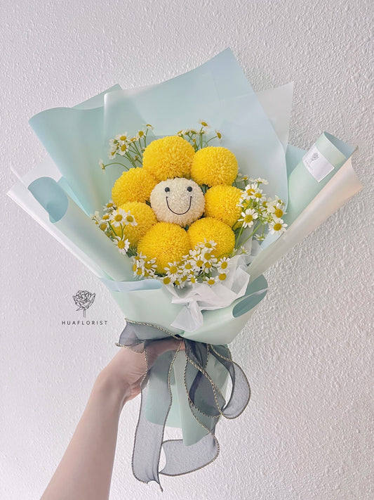 You are my Sunshine - Smiley Face Bouquet